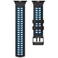 Mobigear Aero Armor Bracelet Silicone Apple Watch Fermeture boucle ardillon - 49/46/45/44 mm - Noir / Bleu