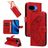 Mobigear Butterfly Housse Google Pixel 10a Etui Porte-Monnaie - Rouge