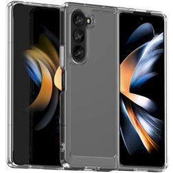 Mobigear Crystal Coque Transparente Samsung Galaxy Z Fold 5 Coque arrière Rigide - Transparent