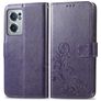 Mobigear Clover Housse OnePlus Nord CE 2 Etui Porte-Monnaie - Violet