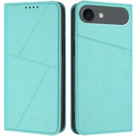 Mobigear Frosted Flip Housse iPhone Air Etui Porte-Monnaie - Bleu