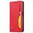 Mobigear Card Set Housse Samsung Galaxy A30s Etui Porte-Monnaie - Rouge