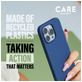 CARE by PanzerGlass Fashionable Coque iPhone 16 Pro Max MagSafe Coque arrière en Silicone - Bleu