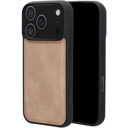 Mobiparts Classic Coque iPhone 18 Pro MagSafe Coque arrière - Moonstone Beige