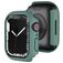 Mobigear Colors Coque Apple Watch - 45 mm Thin Coque Rigide - Vert