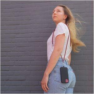 Mobigear Lanyard - Cordon de téléphone universel ajustable en Nylon - Vert