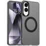 Mobigear Shockproof Coque Samsung Galaxy S25 Edge MagSafe Coque arrière Rigide - Noir