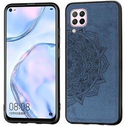 Mobigear Mandala Coque Huawei P40 Lite Coque arrière Rigide - Bleu