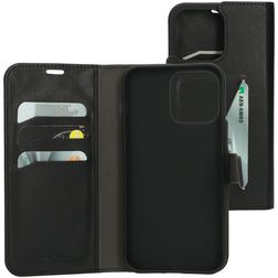 Mobiparts Classic Wallet iPhone 14 Pro Max Étui Portefeuille - Noir