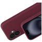 Mobiparts Coque iPhone 16 Coque arrière en Silicone - Plum Red