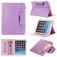 Mobigear Luxury Coque iPad 8 (2020) Etui + Porte-crayon - Violet