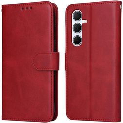 Mobigear Wallet Housse Samsung Galaxy A56 Etui Porte-Monnaie - Rouge