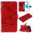 Mobigear Butterfly Housse iPhone 12 Etui Porte-Monnaie - Rouge