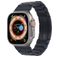 Mobigear Berlin Bracelet Acier Apple Watch Fermeture boucle déployante - 49/46/45/44 mm - Noir