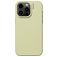 Nudient Base iPhone 15 Pro Max Silicone Coque arrière - Pale Yellow