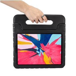 Mobigear Classic Coque iPad Air 3 (2019) Coque de tablette pour enfants avec Poignée Enfants en EVA - Noir