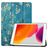 Mobigear Tri-Fold Coque iPad 7 (2019) Etui - Fleurs d'amande
