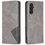 Mobigear Rhombus Slim Samsung Galaxy S25 FE Étui - Gris