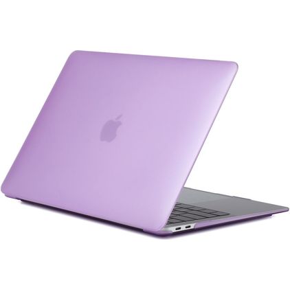 Mobigear Matte MacBook Air 13 Pouces (2018-2020) Coque - Violet - Model A1932 / A2179 / A2337
