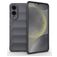 Mobigear Bumpy Samsung Galaxy S25 Edge TPU souple Coque arrière - Gris