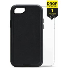Mobilize Defender Coque iPhone 7 Coque arrière Rigide Anti-Chocs - Noir