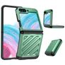 Mobigear Groove Coque Samsung Galaxy Z Flip 5 Coque arrière Rigide - Vert