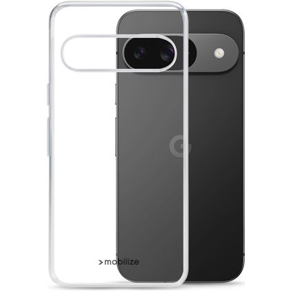 Mobilize Gelly Transparent Google Pixel 9 TPU souple Coque arrière - Transparent