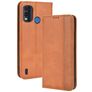 Mobigear Sensation Housse Nokia G11 Plus Etui Porte-Monnaie - Cognac
