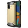 Mobigear Outdoor Coque Samsung Galaxy A03s Coque arrière Rigide Anti-Chocs - Or