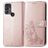 Mobigear Clover Housse TCL 30 SE Etui Porte-Monnaie - Rose doré