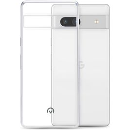 Mobilize Gelly Coque Transparente Google Pixel 7a Coque arrière en TPU Souple - Transparent