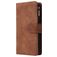 Mobigear Zipper Housse Samsung Galaxy A41 Etui Porte-Monnaie - Marron