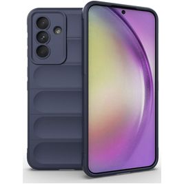 Mobigear Bumpy Coque Samsung Galaxy A56 Coque arrière en TPU Souple - Dark Blue