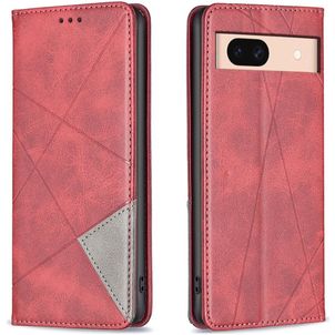 Mobigear Rhombus Slim Google Pixel 8a Étui - Rouge