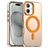 Mobigear Shockproof Coque iPhone 18 MagSafe Coque arrière Rigide - Orange