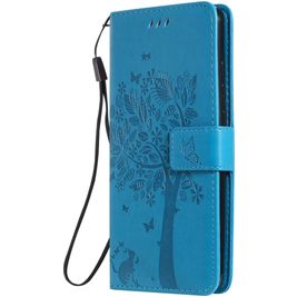 Mobigear Tree Housse Xiaomi Mi 9T Pro Etui Porte-Monnaie - Bleu