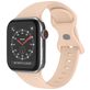 Mobigear Sport Dual Bracelet Silicone Apple Watch Fermeture à clou et passant - 49/46/45/44 mm - Rose pastel
