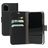 Mobiparts Saffiano Wallet Housse iPhone 11 Pro Etui Porte-Monnaie - Noir