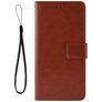 Mobigear Wallet Housse Vivo V21 Etui Porte-Monnaie - Marron