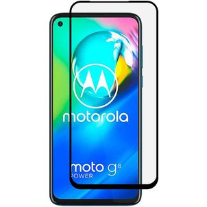 Mobigear Premium Motorola Moto G8 Power Verre trempé Protection d'écran - Compatible Coque - Noir
