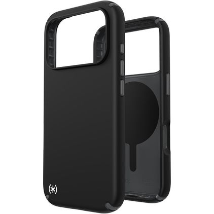 Speck Presidio2 Pro iPhone 17 Pro MagSafe Plastique rigide Coque arrière Antichoc - Noir