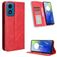 Mobigear Sensation Housse Motorola Moto G04 Etui Porte-Monnaie - Rouge