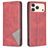 Mobigear Rhombus Slim Housse iPhone 17 Pro Max Etui - Rouge