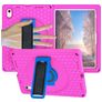 Mobigear Ruggedized Coque iPad 10 (2022) Coque arrière en EVA + Support Amovible - Rose