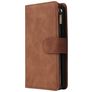 Mobigear Zipper Huawei P40 Étui Portefeuille - Marron