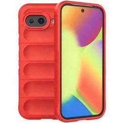 Mobigear Bumpy Coque Google Pixel 10a Coque arrière en TPU Souple - Rouge