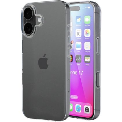 Mobiparts Classic Coque Transparente iPhone 17 Coque arrière en TPU Souple - Transparent