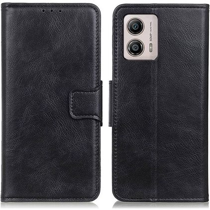 Mobigear Classy Housse Motorola Moto G53 5G Etui Porte-Monnaie - Noir