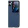 Mobigear Excellent Coque OPPO Find N2 Flip Coque arrière Rigide - Bleu