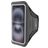 Mobiparts Comfort Fit Brassard Téléphone iPhone 16 Brassard Coque de Sport en Neoprène - Noir